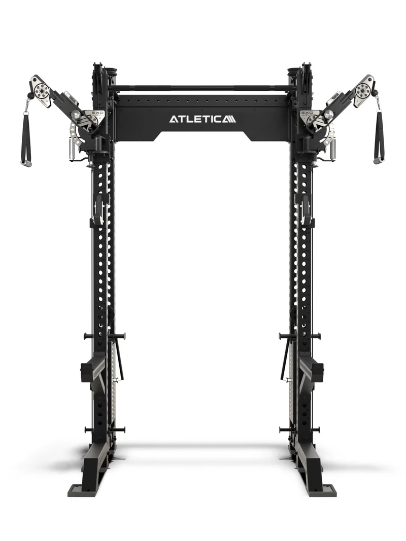 R8 Bradley EXO 2x95kg | Power Rack | 57cm | Schwarz