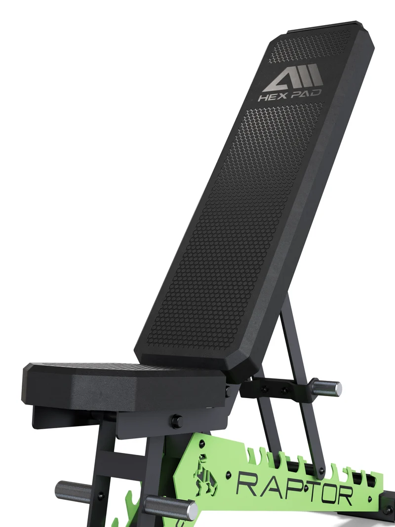 Raptor | HexPad | Zahnplatte Electric Green