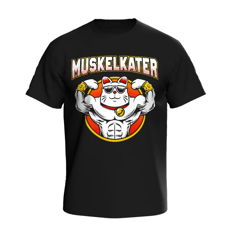 Muskelkater Rundhals-Shirt HomeGym T-Shirt