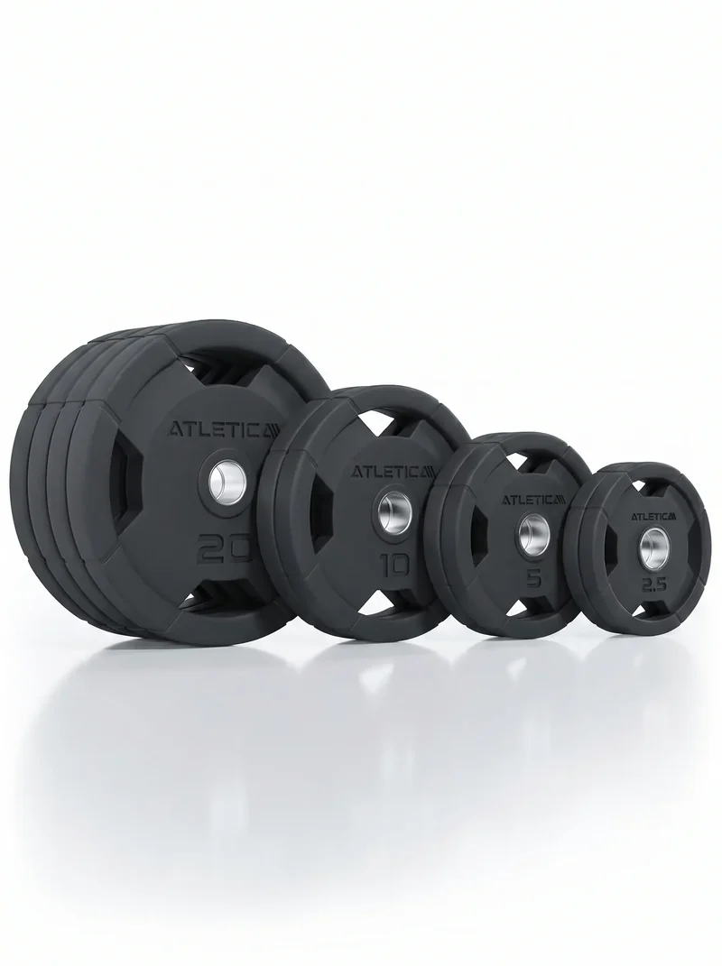 4H Gripper Plates SET | 115kg | Gummierte Hantelscheiben