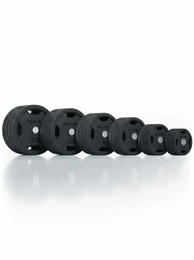 4H Gripper Plates SET | 310kg | Gummierte Hantelscheiben