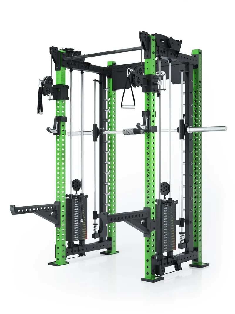 R8 Bradley Combat Mittel | 2x95kg Weight Stack | Electric Green