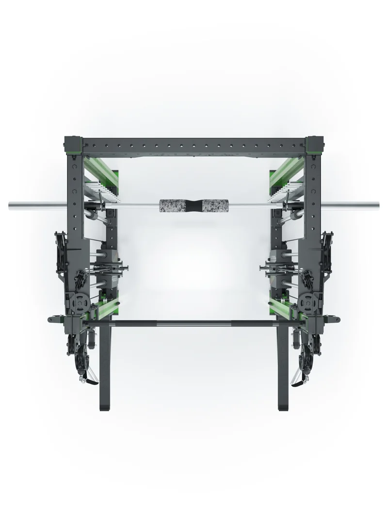 R8 Bradley Combat Mittel | 2x95kg Weight Stack | Electric Green