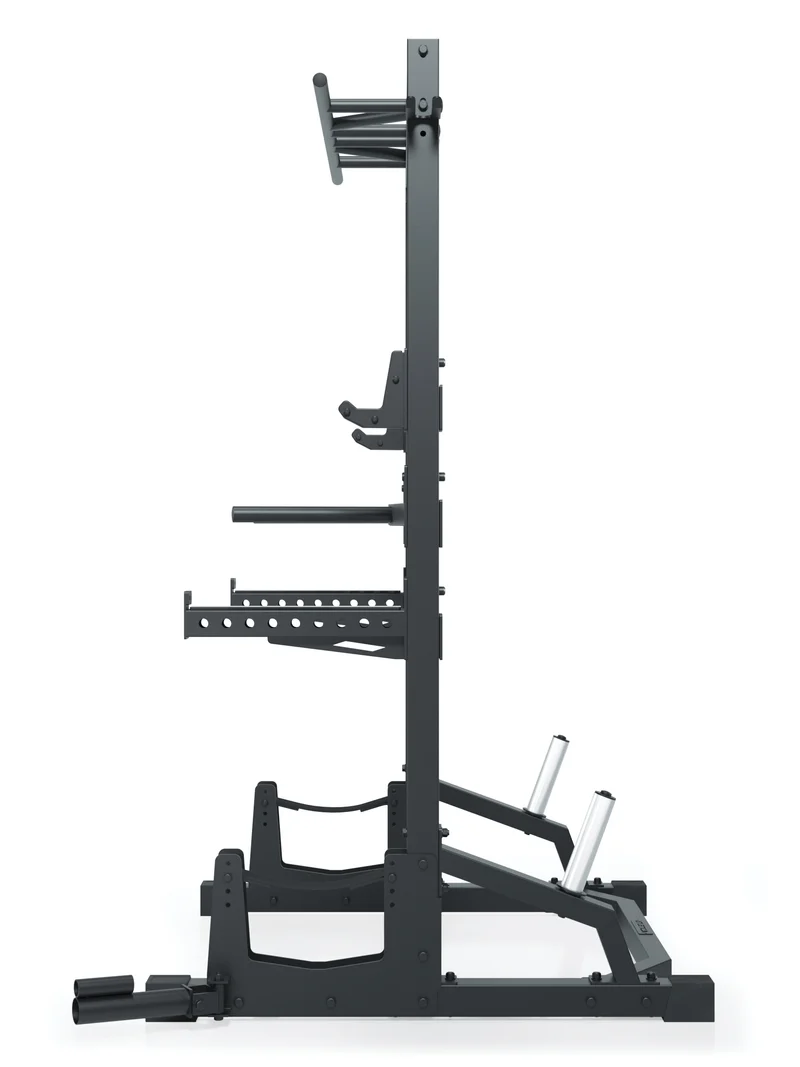 Foundation Set I Squat Rack & Langhantel Delta & 90kg Iron Plates