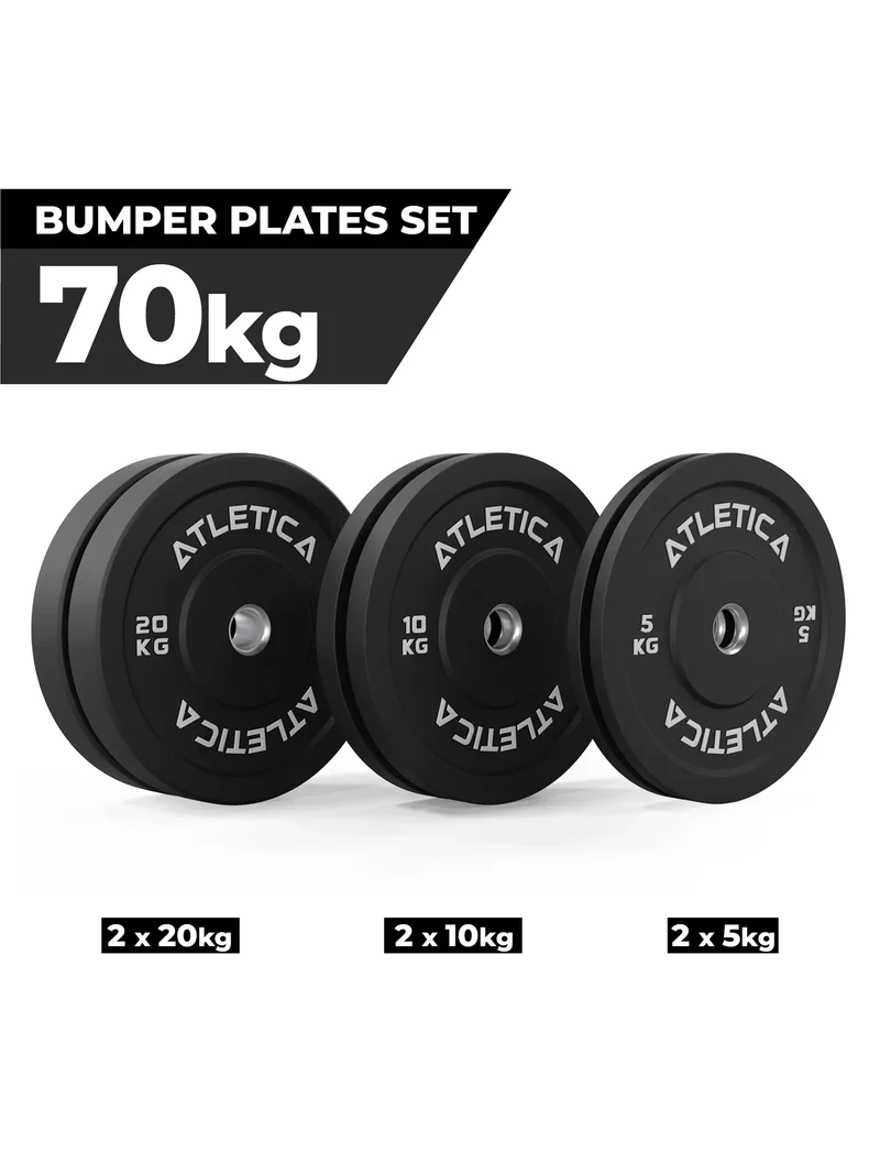 Bumper Plates SET| Schwarz | 70kg