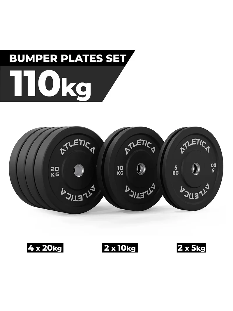 Bumper Plates SET | Schwarz | 110kg
