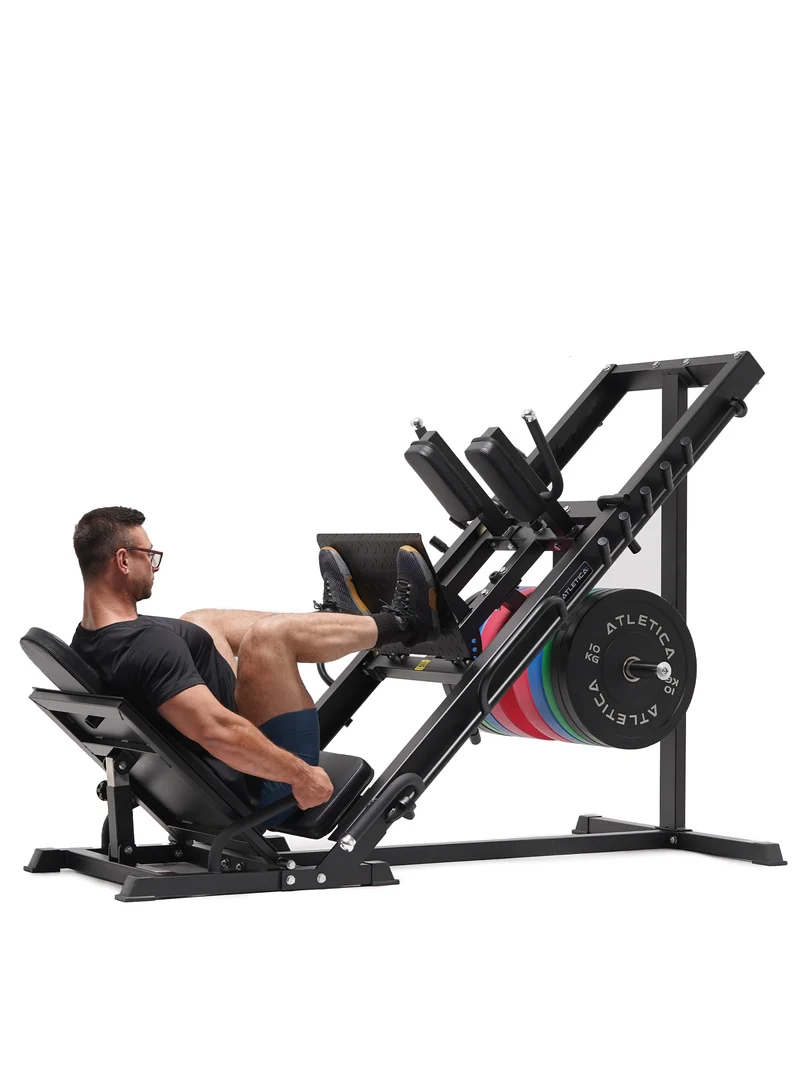 Atlas Set | Beinpresse Hackenschmidt & 200kg Iron Plates