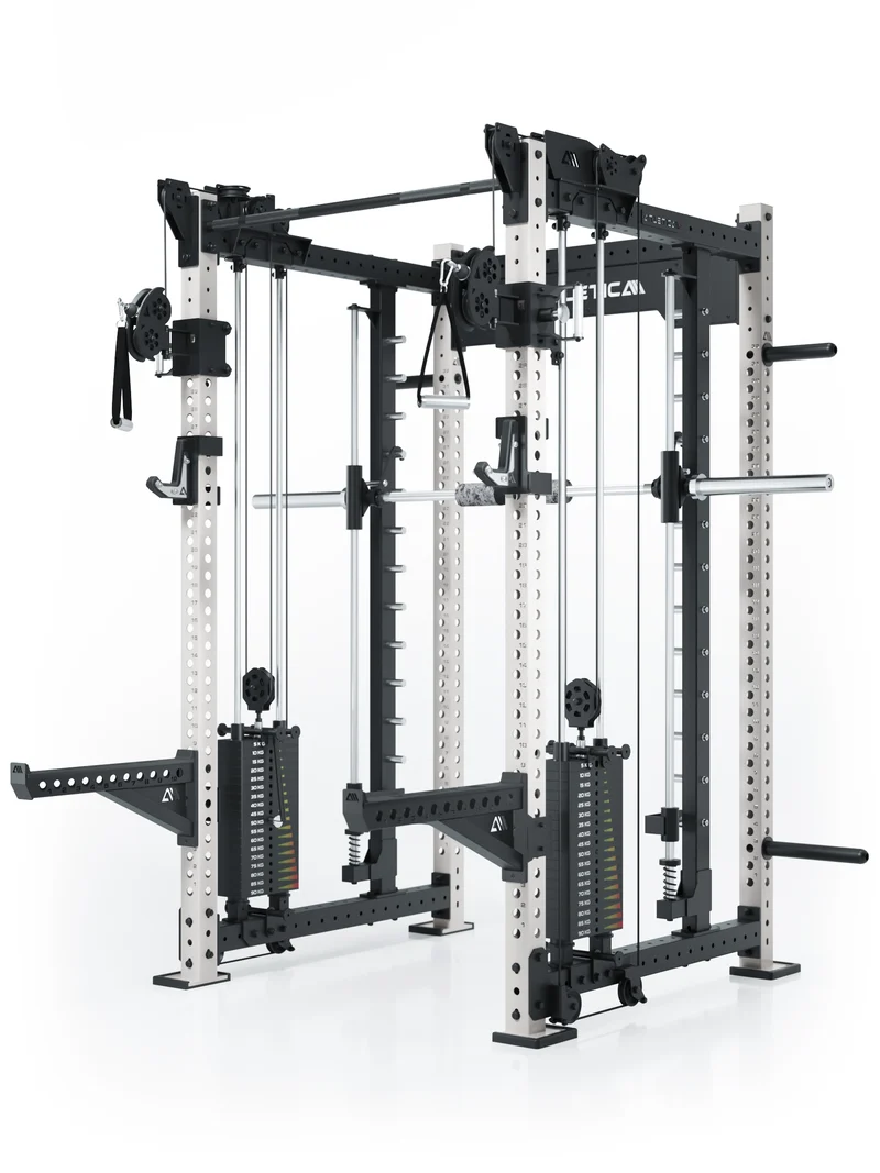 R8 Bradley Combat Lang | 2x95kg Weight Stack | Weiß