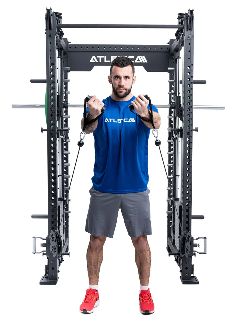 R8 Bradley Combat Lang | 2x95kg Weight Stack | Military Green