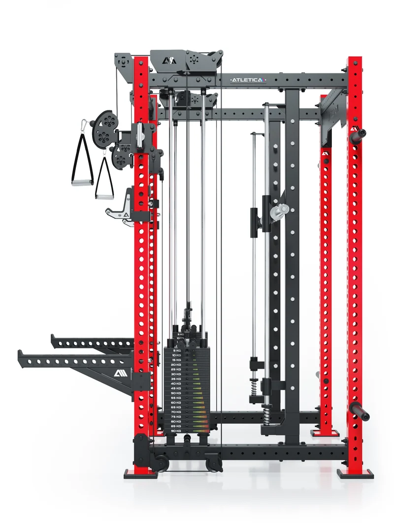 R8 Bradley Combat Lang | 2x95kg Weight Stack | Sportscar Red