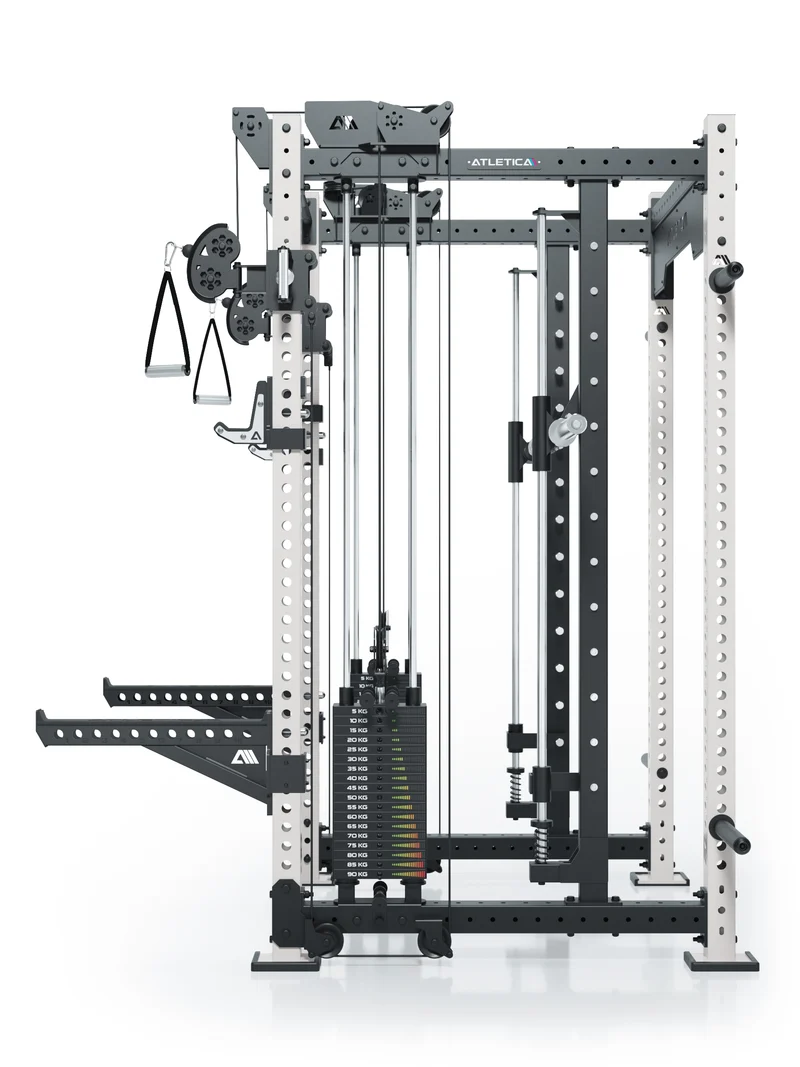 R8 Bradley Combat Lang | 2x95kg Weight Stack | Weiß