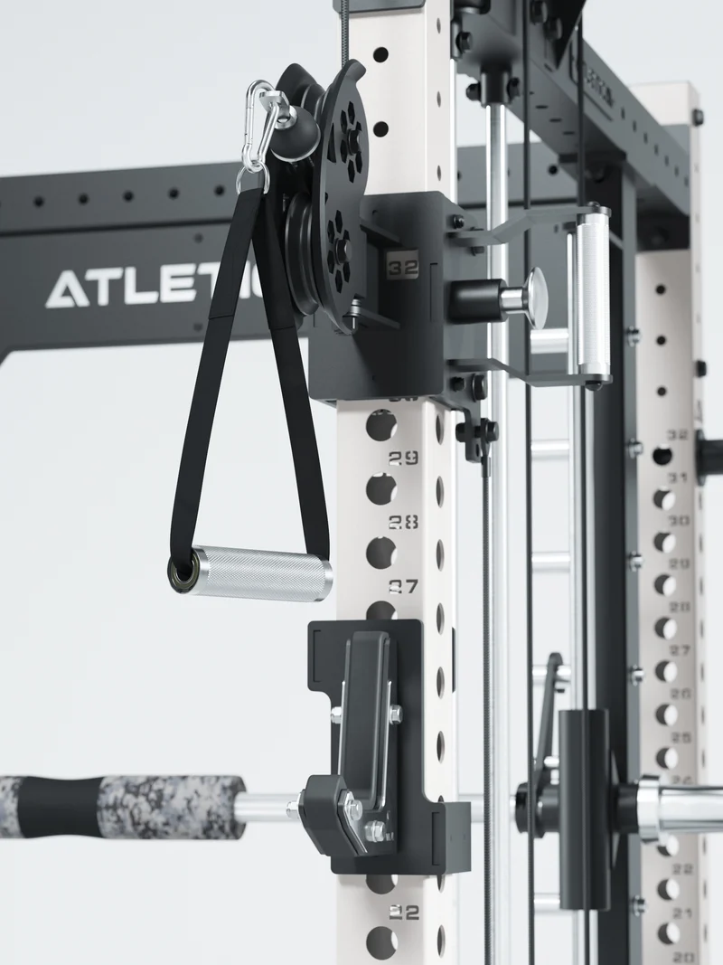 R8 Bradley Combat Lang | 2x95kg Weight Stack | Weiß