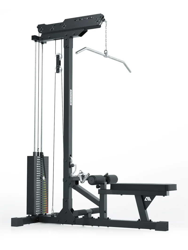 Latzug mit Ruder-Station | 204cm Höhe