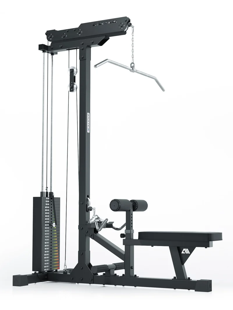 Latzug mit Ruder-Station | 204cm Höhe