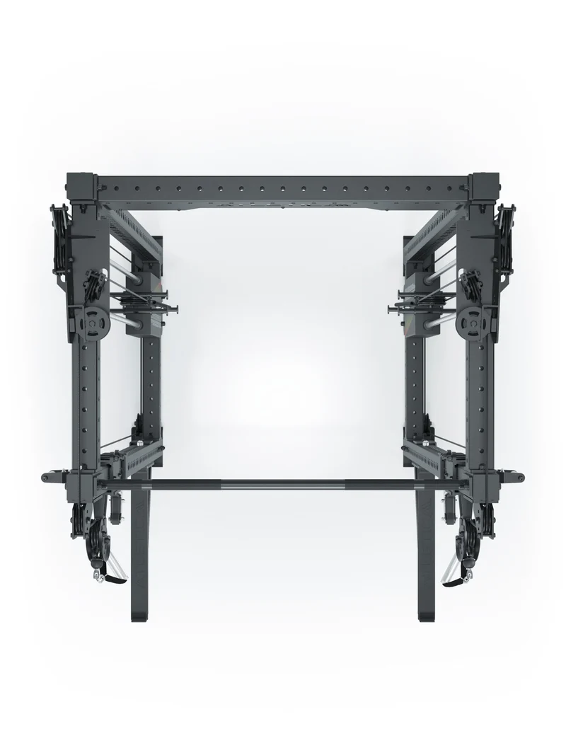 R8 Bradley Mittel | 2x95kg Weight Stack | Schwarz