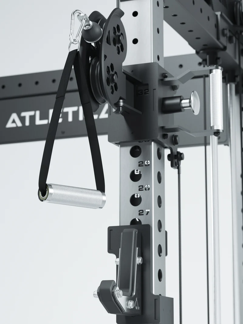 R8 Bradley Mittel | 2x95kg Weight Stack | Edelstahl