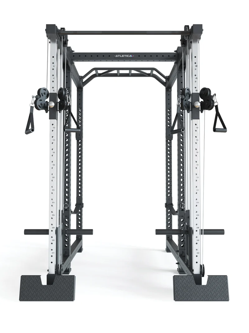 R8 Duality Power Rack | Lang | Plate Loaded