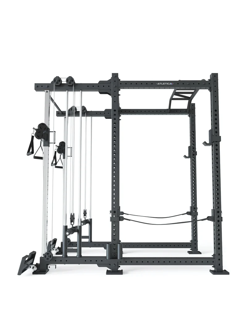 R8 Duality Power Rack | Lang | Plate Loaded