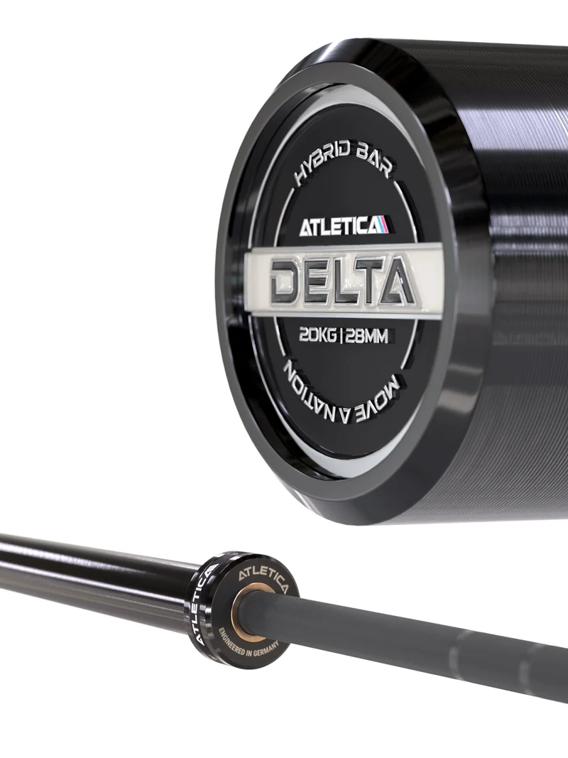 Langhantel | Delta | Battleship Grey
