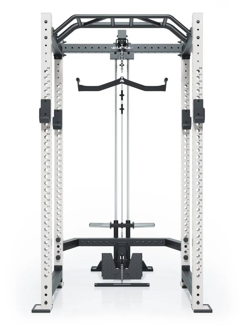 R8 BlackHawk | Power Rack | Weiß