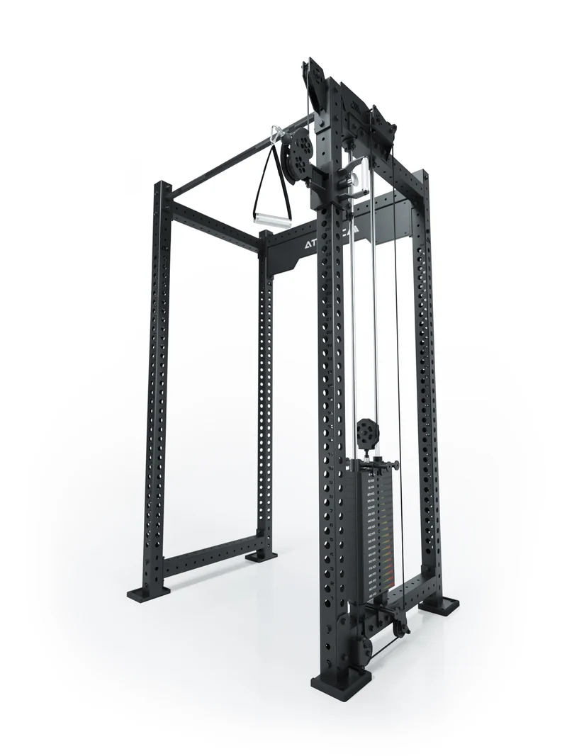 R8 Bradley | 95kg Kabelzug Anbau | Rechts | 78cm Crossbar | Position 1