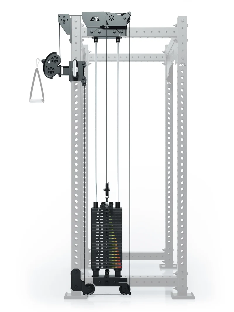 R8 Bradley | 95kg Kabelzug Anbau | Rechts | 78cm Crossbar | Position 1