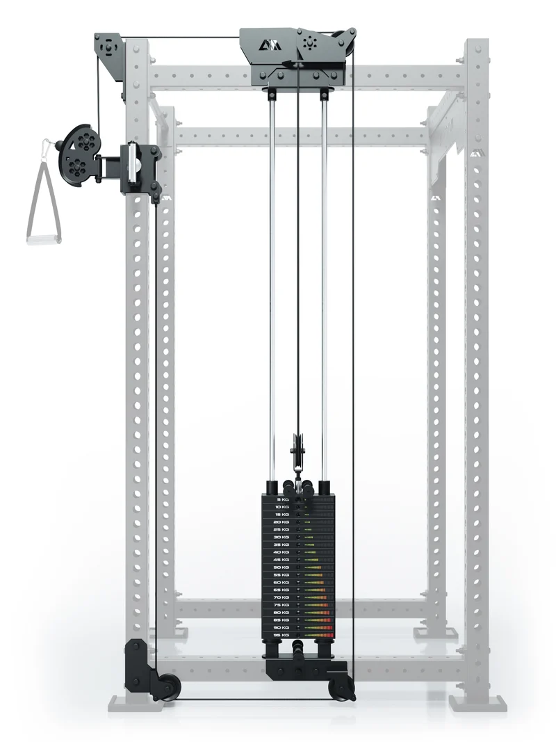 R8 Bradley | 95kg Kabelzug Anbau | Rechts | 108cm Crossbar | Position 2