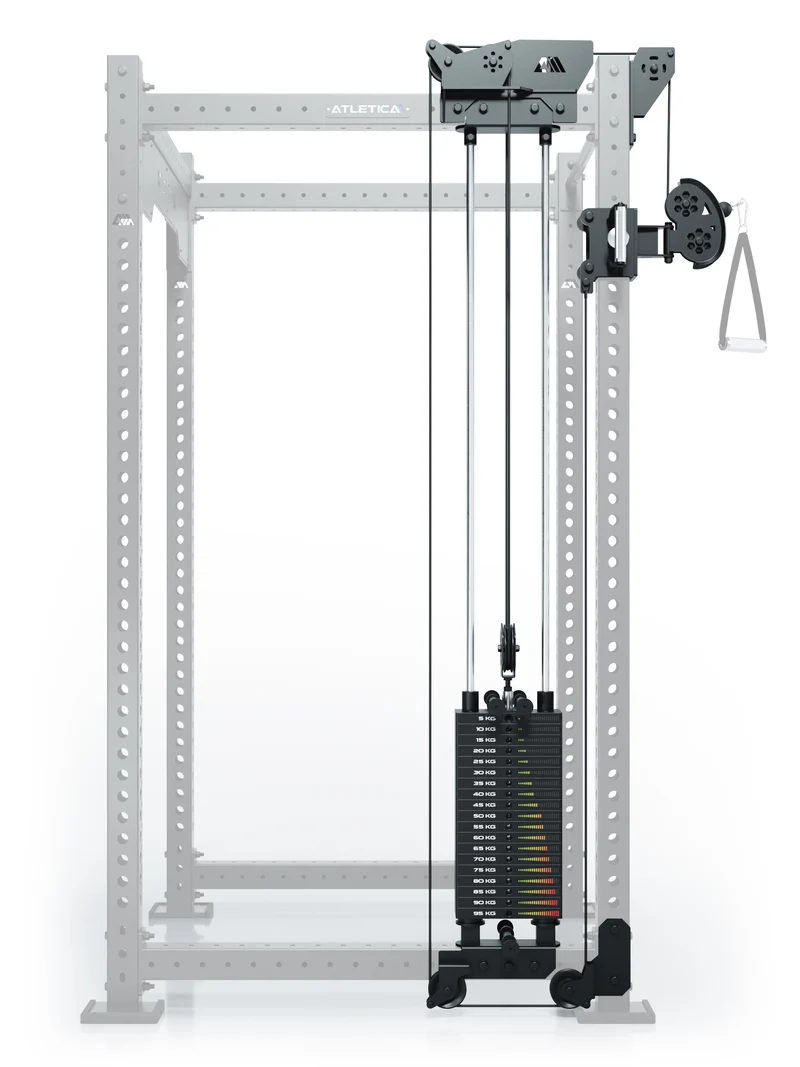 R8 Bradley | 95kg Kabelzug Anbau | Links | 108cm Crossbar | Position 1