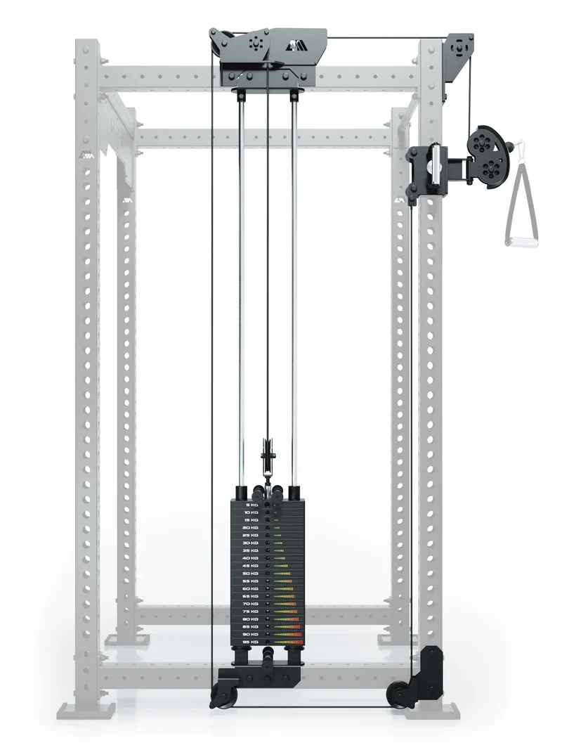 R8 Bradley | 95kg Kabelzug Anbau | Links | 108cm Crossbar | Position 2