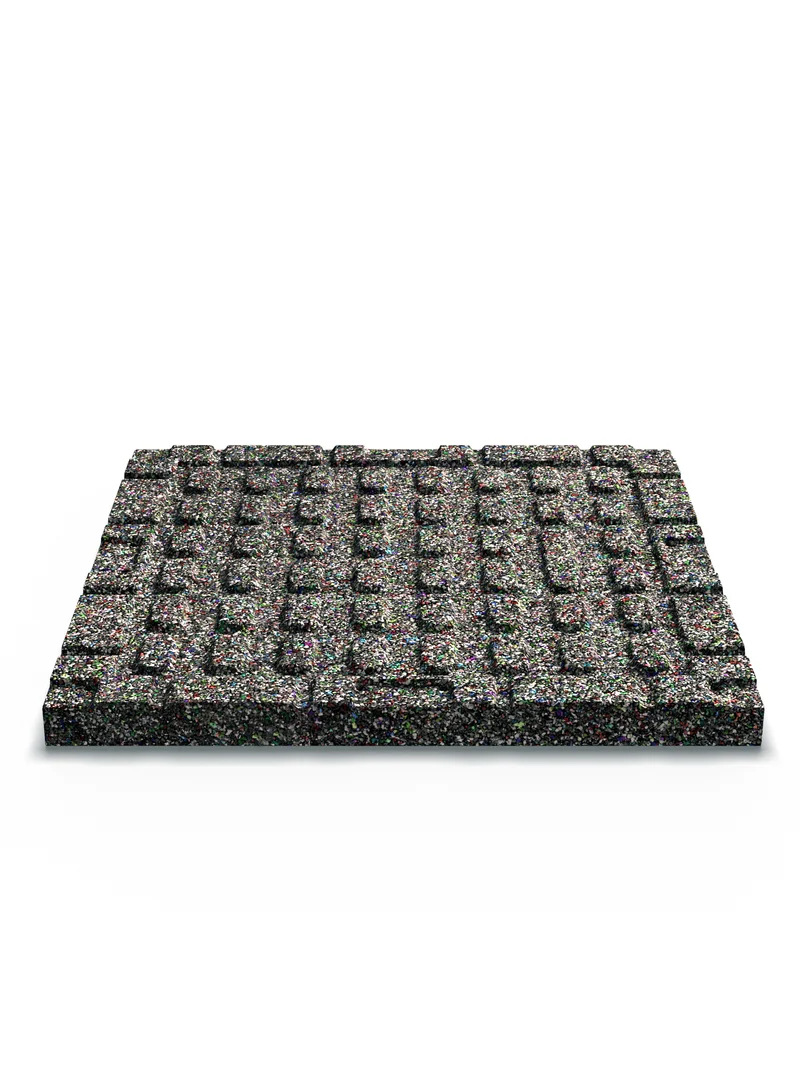 1m² MaxProtect Bodenschutzmatte 35mm 50x50cm