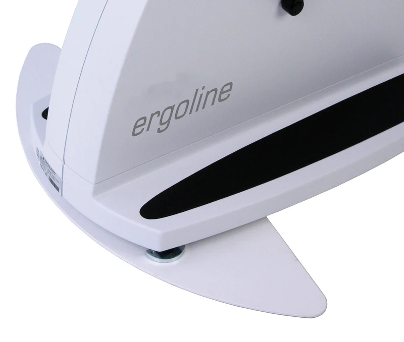 Kippsicherung, Platte weiss, Breite 85 cm für ergoselect 1, 100, 200 Ergometer