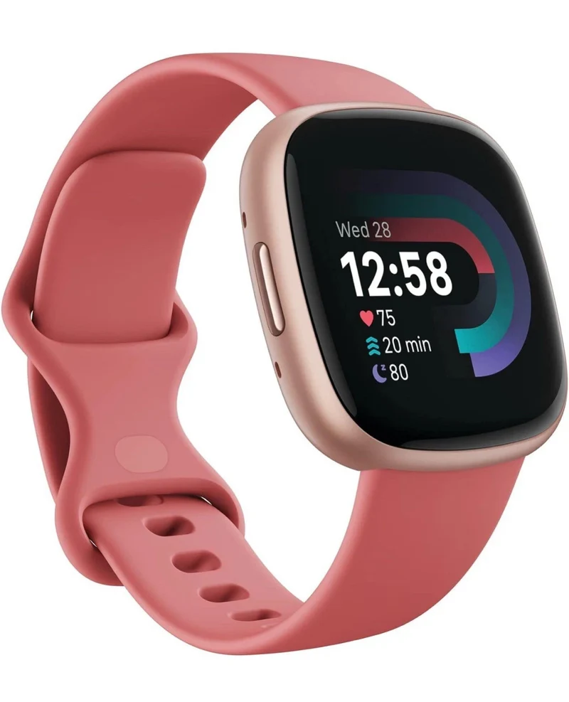 Fitbit Versa 4 Smartwatch 40 mm mit Aluminiumgehäuse und integriertem GPS