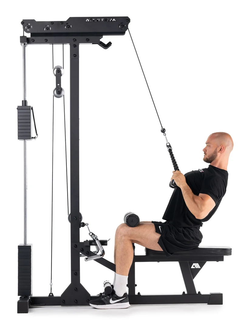 Latzug mit Ruder-Station | 224cm Höhe
