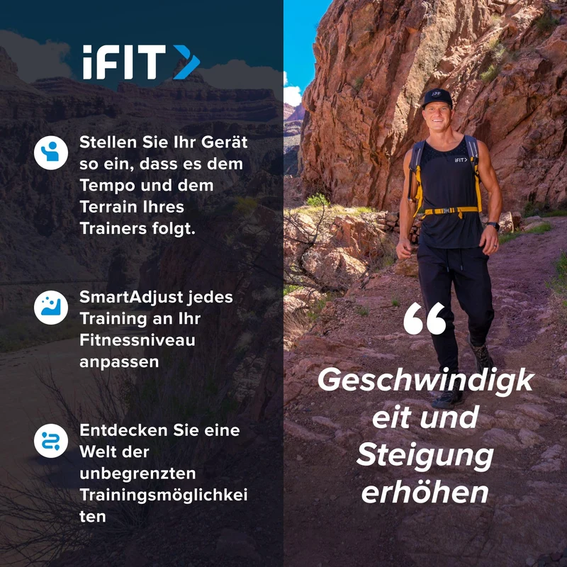 Laufband klappbar mit 10% Steigung, 16 km/h, LCD-Display, Fitness-App-kompatibel