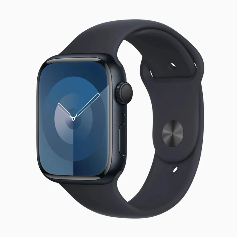 Apple Watch Series 9 GPS 41 mm mit Aluminiumgehäuse und hellem Retina Display