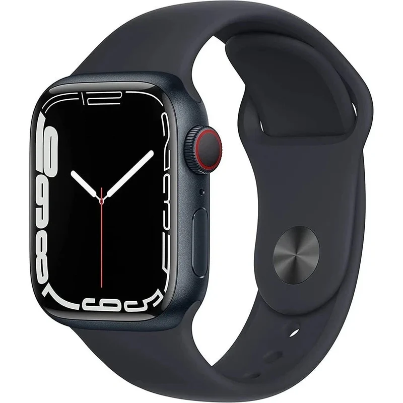 Apple Watch Series 7 GPS + Cellular 45 mm mit Aluminiumgehäuse und LTE Midnight