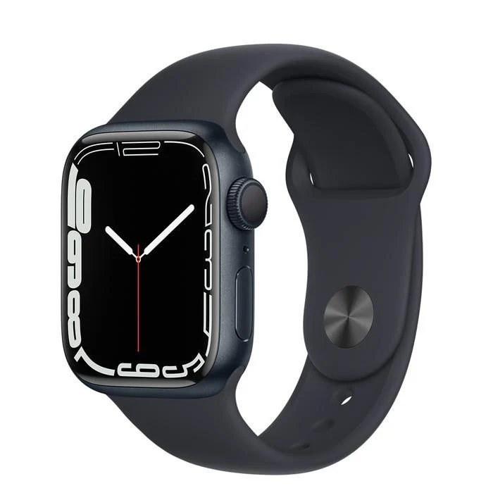 Apple Watch Series 7 GPS + Cellular 41 mm mit Aluminiumgehäuse und LTE.