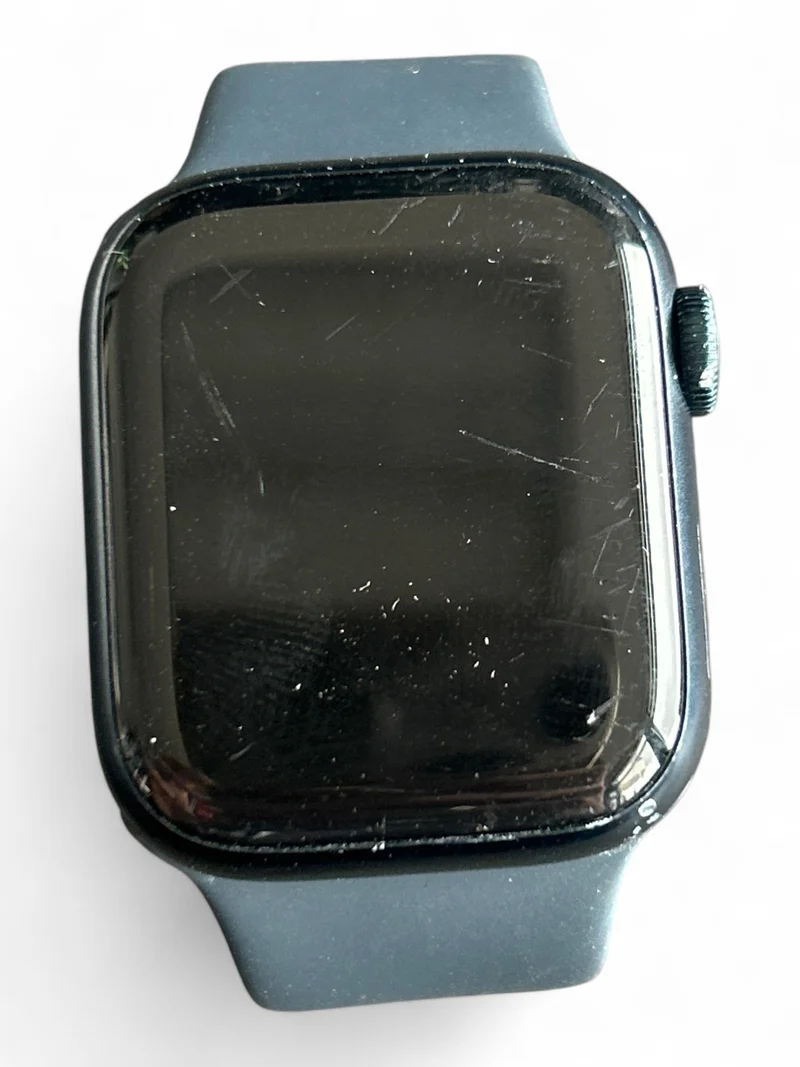Apple Watch Series 7 GPS 41mm mit Aluminiumgehäuse und brillantem Retina Display