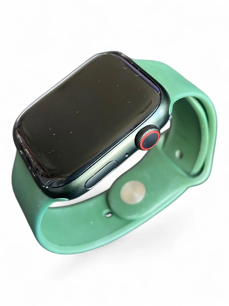 Apple Watch Series 7 GPS + Cellular 45 mm mit Aluminiumgehäuse und LTE Green
