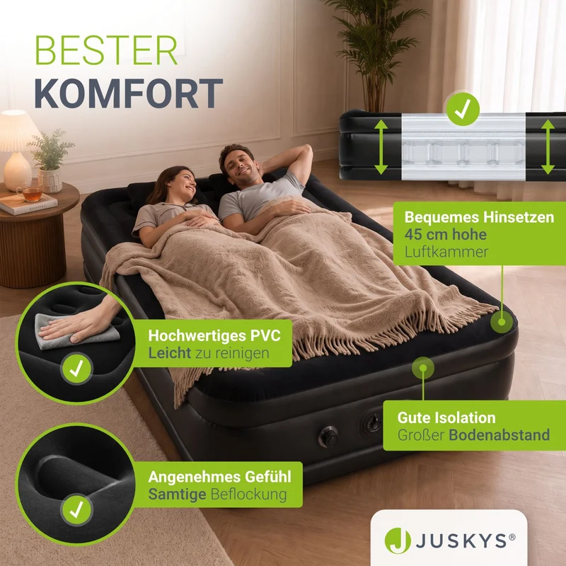 Selbstaufblasende Luftmatratze Sapri