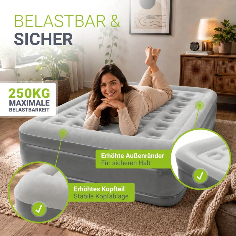 Selbstaufblasende Luftmatratze Sapri