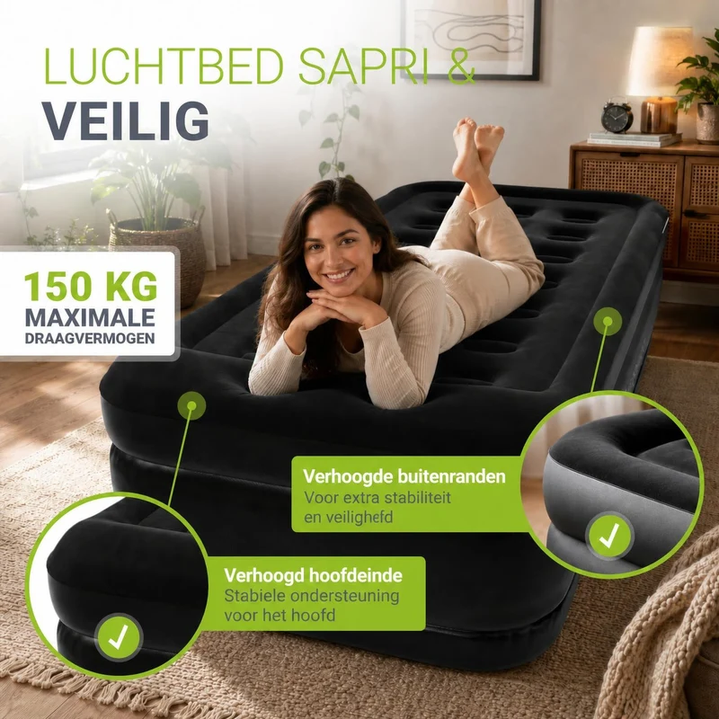 Selbstaufblasende Luftmatratze Sapri