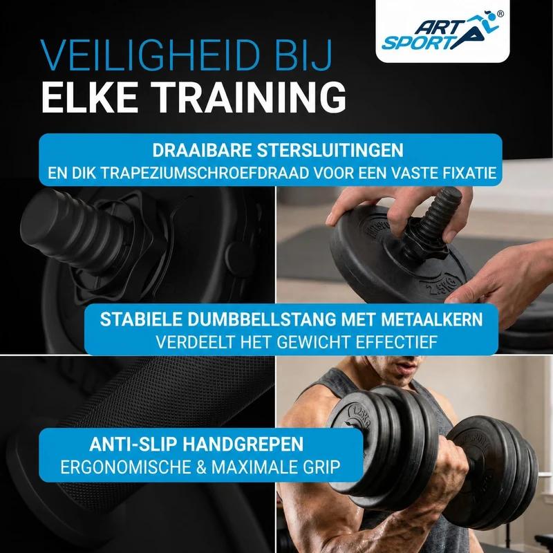 Hantelset 30 kg