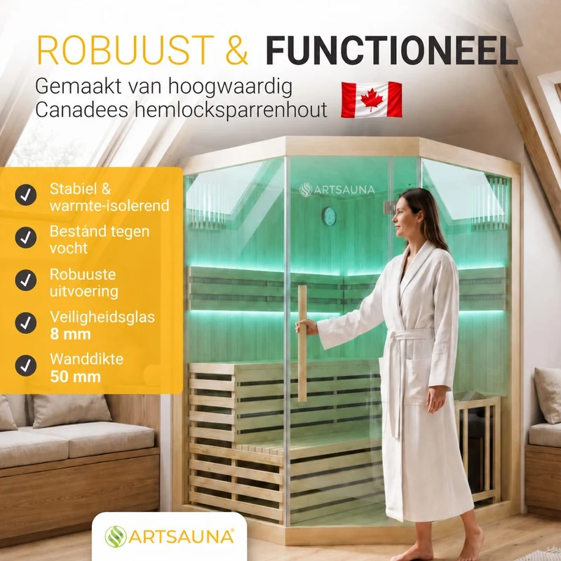 Indoor Sauna Espoo 150 Premium