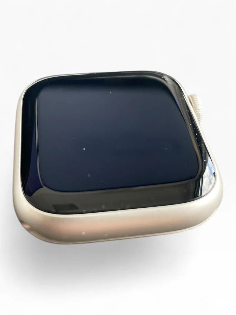 Apple Watch Series 8 GPS 45mm Aluminiumgehäuse Starlight Smartwatch Fitnessuhr 8
