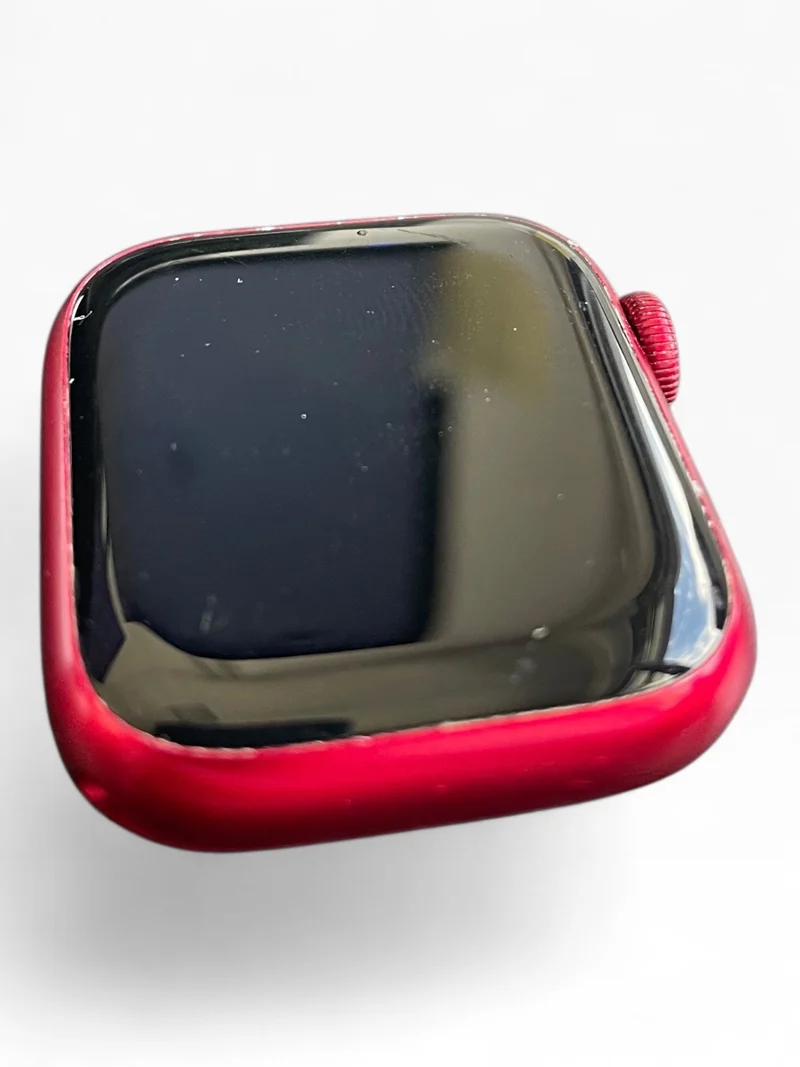Apple Watch Series 8 41mm Aluminiumgehäuse mit Sportarmband in Rot (GPS)...