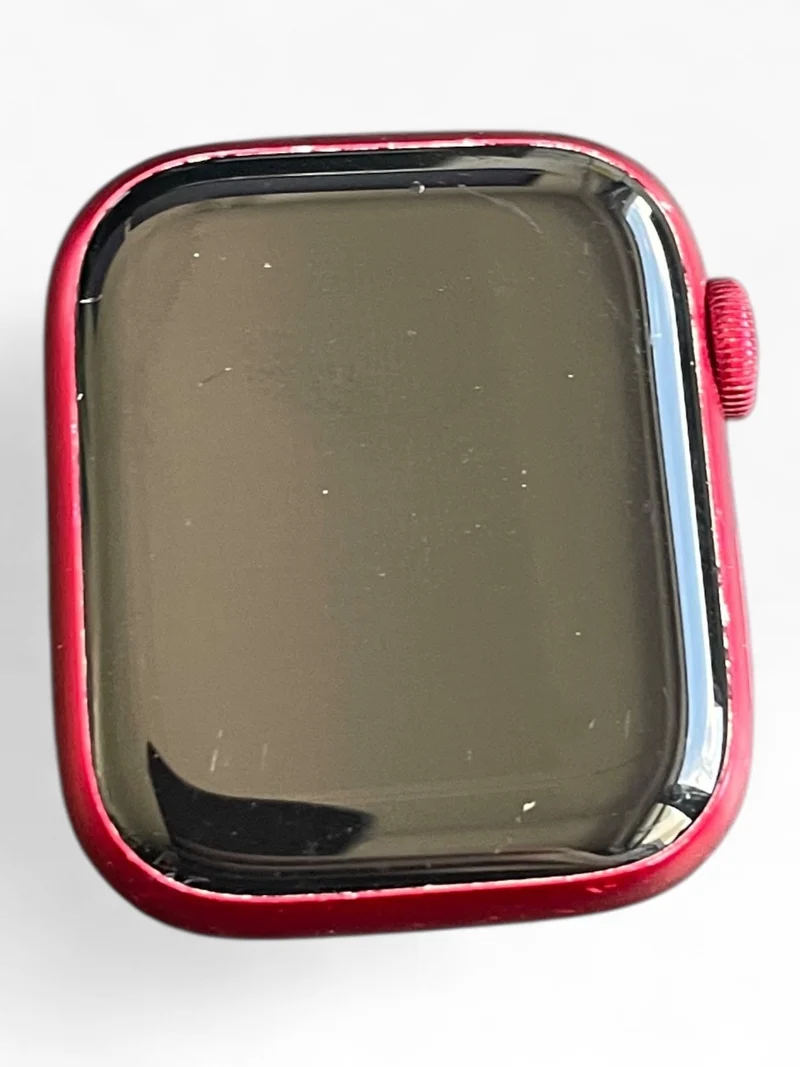 Apple Watch Series 8 41mm Aluminiumgehäuse mit Sportarmband in Rot (GPS)...