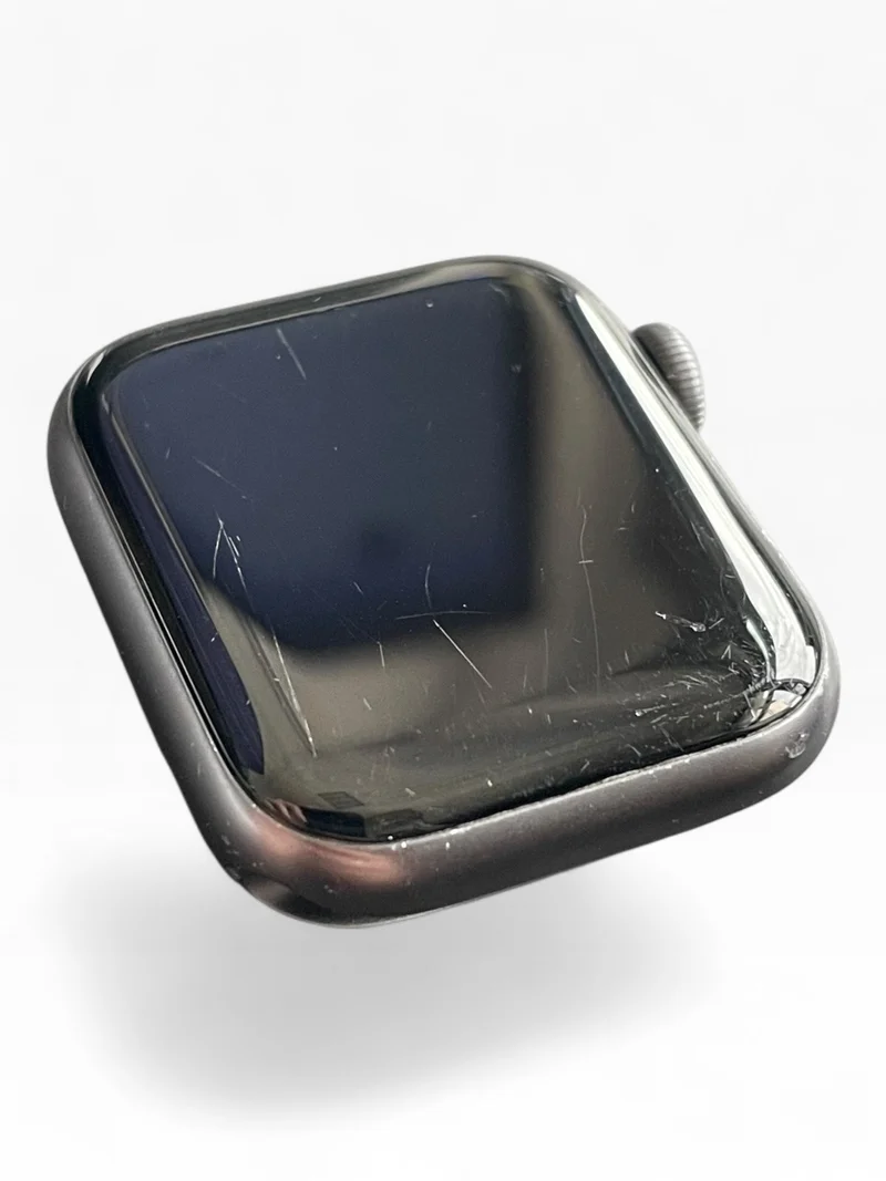 Apple Watch Series 4 40 mm Aluminiumgehäuse Schwarz Smartwatch mit Sport-Armband