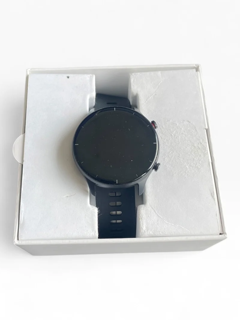 Amazfit GTR 2e Smartwatch 46mm Aluminiumgehäuse Schwarz Fitness GPS Sportuhr
