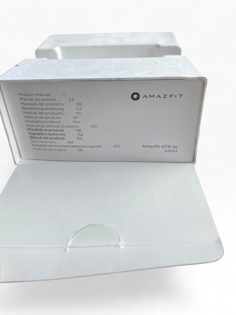 Amazfit GTR 2e Smartwatch 46mm Aluminiumgehäuse Schwarz Fitness GPS Sportuhr